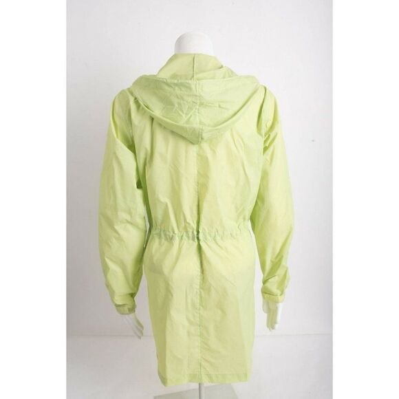 L.L. Bean Womens Windbreaker Jacket S Lime Green Z - Picture 5 of 6
